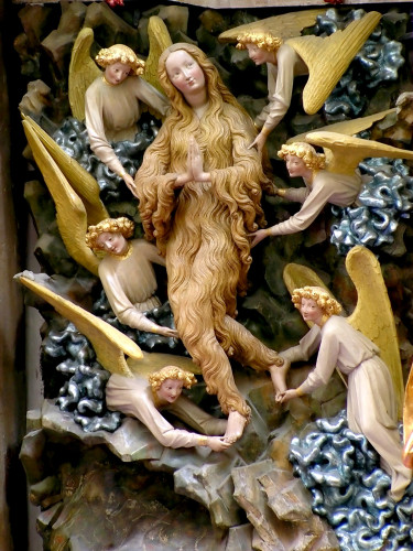 'Elevation of Mary Magdalene' (14th century) in Saint John's Cathedral in Torun Poland