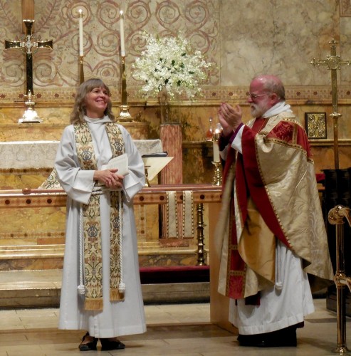 Installation of Reverend Mother Elizabeth Maxwell as Rector of the Church of the Ascension in New York City (13 May 2015)