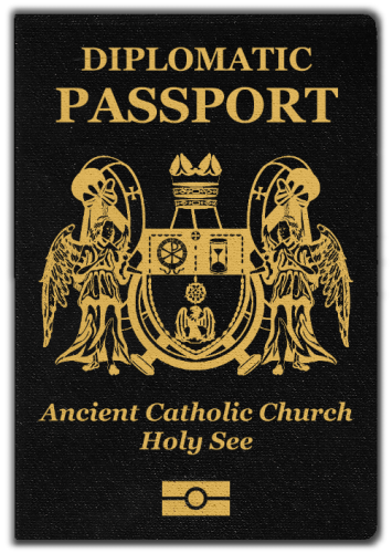 Diplomatic Passport of the Ancient Catholic Church as a non-territorial Ecclesiastical state and sovereign subject of international law