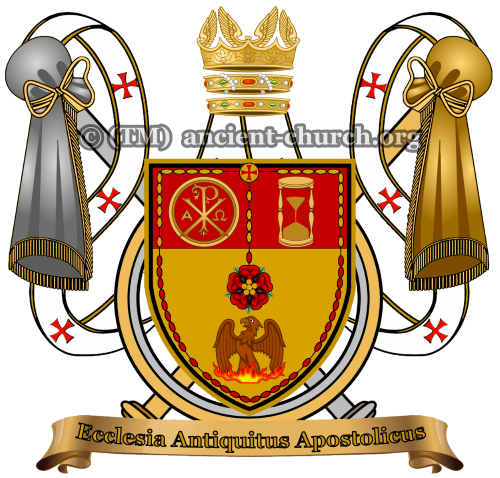 Official Heraldic Seal of the Ancient Catholic Church, continuation of the Ancient Priesthood of Solomon of the Knights Templar of 1118 AD